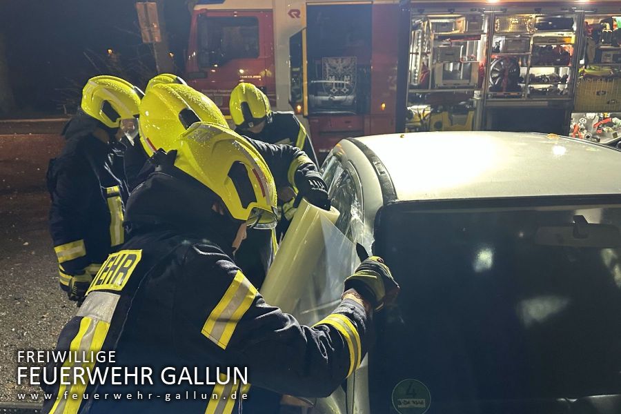 Ausbildung mit der Feuerwehr Mittenwalde